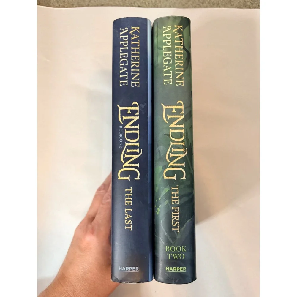 Katherine Applegate Endling Books 1 & 2 Hardcover Set The Last and The First